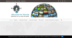 Desktop Screenshot of decouvertemonde.com